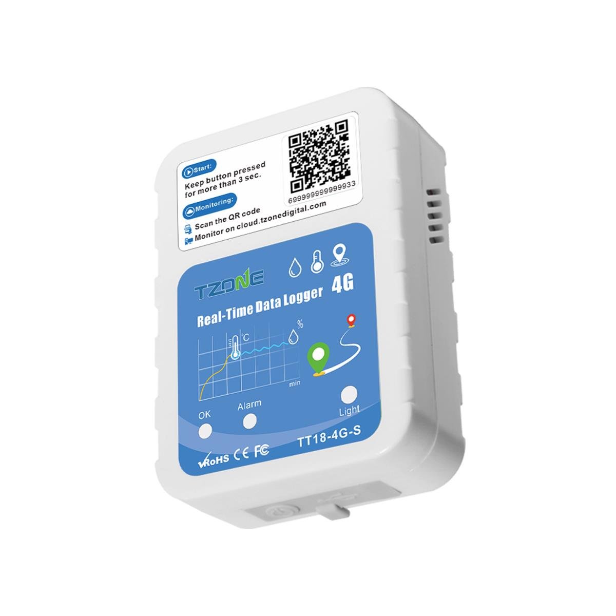 GPRS Gerçek Zamanlı Sıcaklık Veri Kaydedici - BV0315